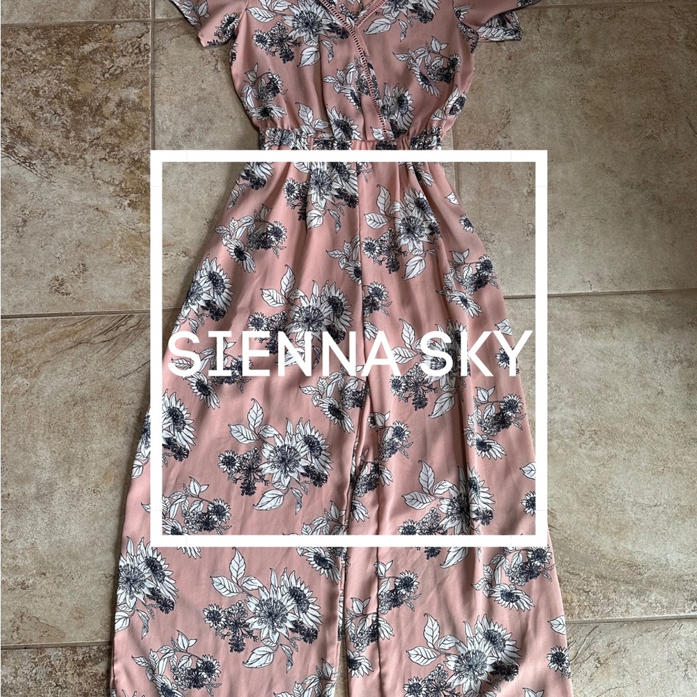 Sienna Sky Short Sleeved Jumpsuit